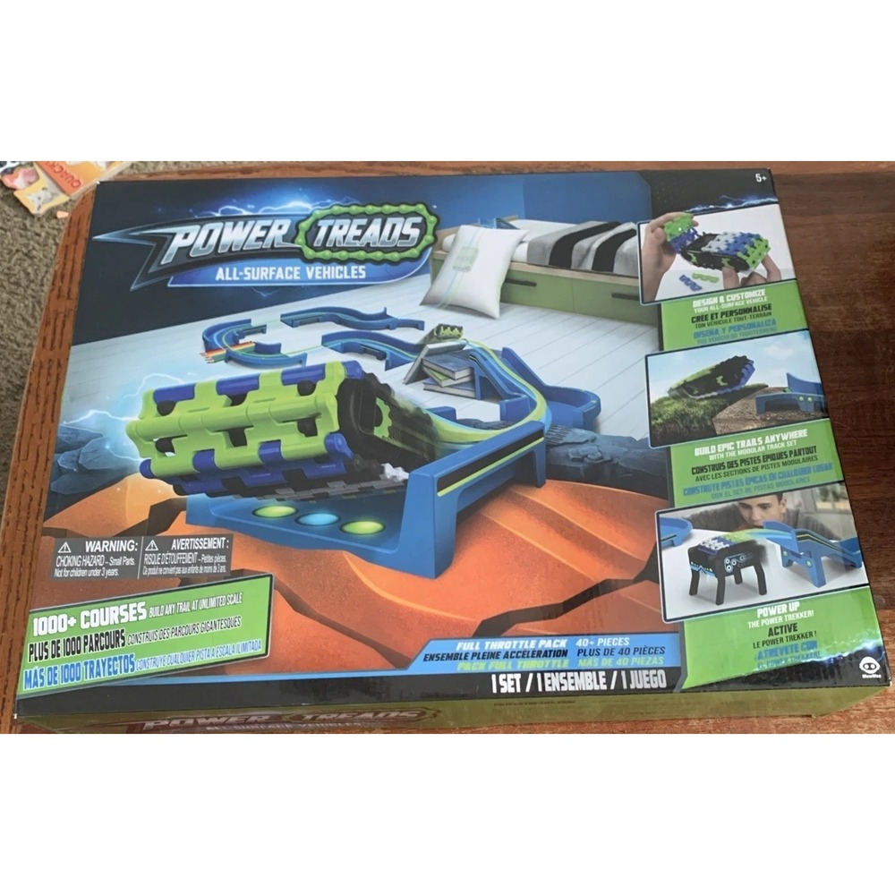WowWee Power Treads - All-Surface Toy Vehicles - Full Throttle Pack - New 2020